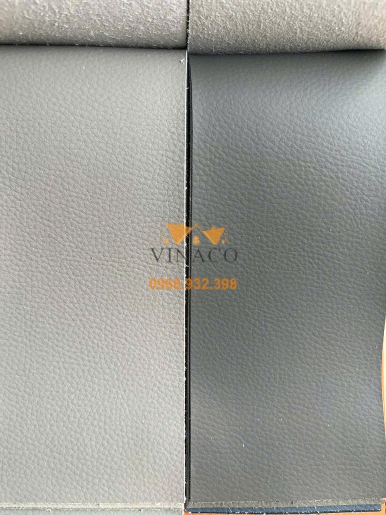 Mẫu da vi sợi chất lượng cao Acacia Leather mới