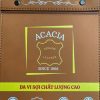 Mẫu da vi sợi chất lượng cao Acacia Leather mới