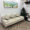 Bọc lại ghế sofa da cho khách tại Long Biên