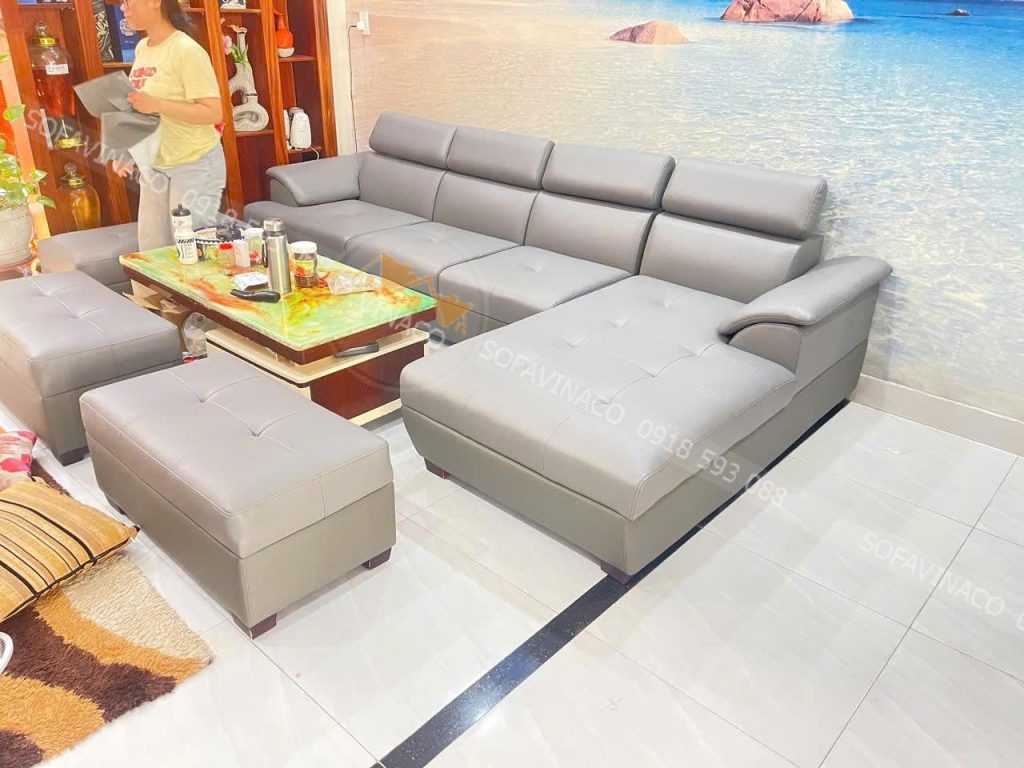 Bọc lại bằng chất liệu da Microfiber Nadia cao cấp