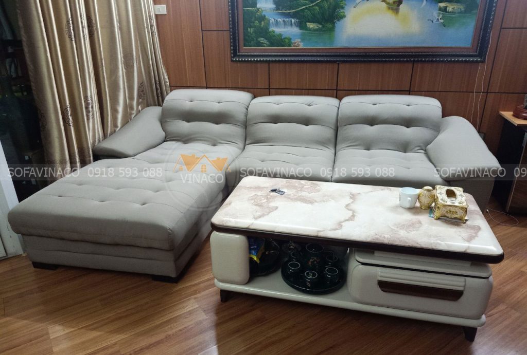 Ghế sofa bọc vải chống thấm