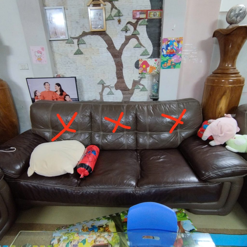 Bọc lại ghế sofa da