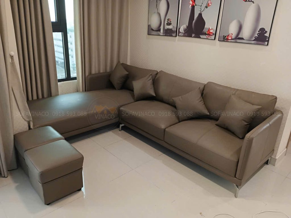 sau khi hoàn thiện bọc lại bộ ghế
