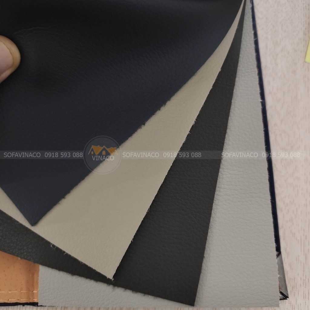 bảng màu mẫu da Pentora II với 45 màu