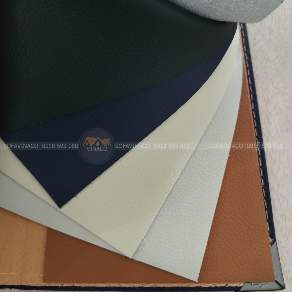 bảng màu mẫu da Pentora II với 45 màu