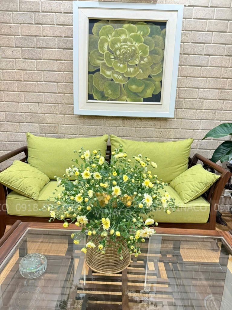Làm Đệm Ghế Grandbois Cho Khách Hàng Tại Nguyễn Phong Sắc