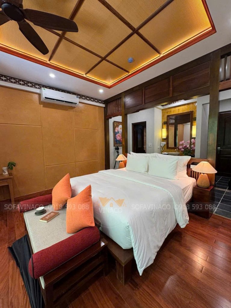 Thi Công Đệm Ghế Resort Cao Cấp Tại Ninh Bình
