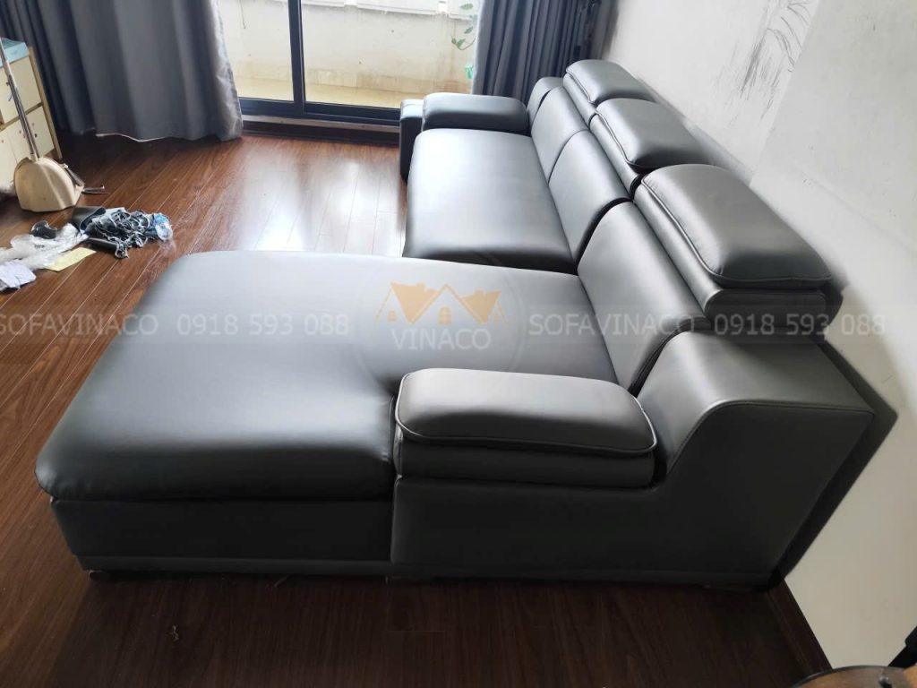 Bọc lại ghế sofa rách cho khách tại Long Biên