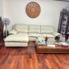 Bọc lại ghế sofa da bò thật cho khách tại Khuất Duy Tiến