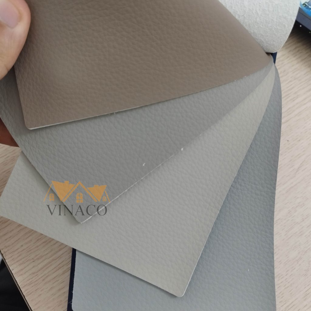 Bảng màu mẫu da Eco phong phú