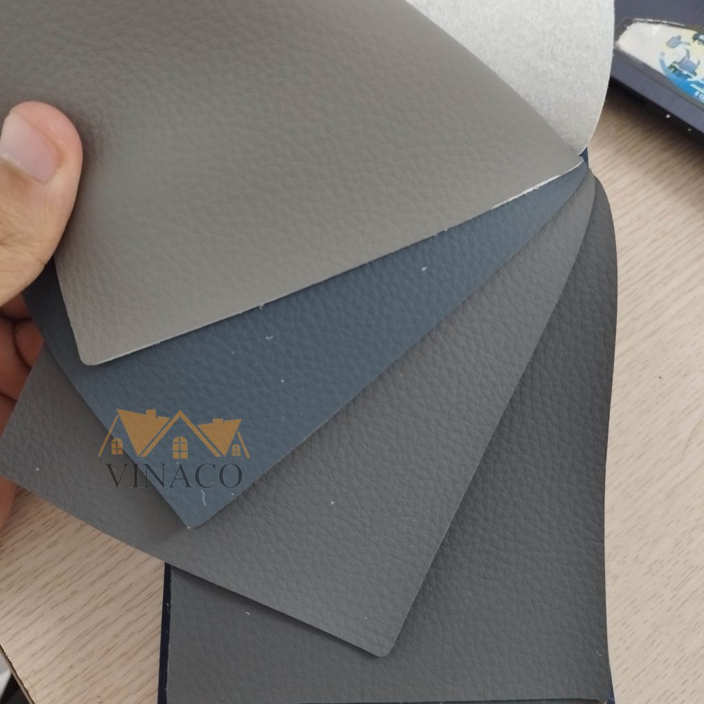 Bảng màu mẫu da Eco phong phú