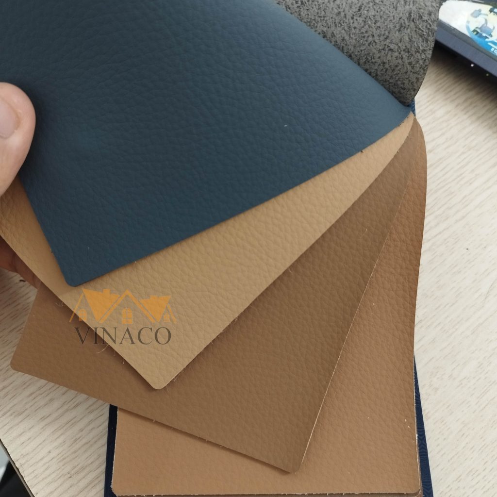 Bảng màu mẫu da Eco phong phú