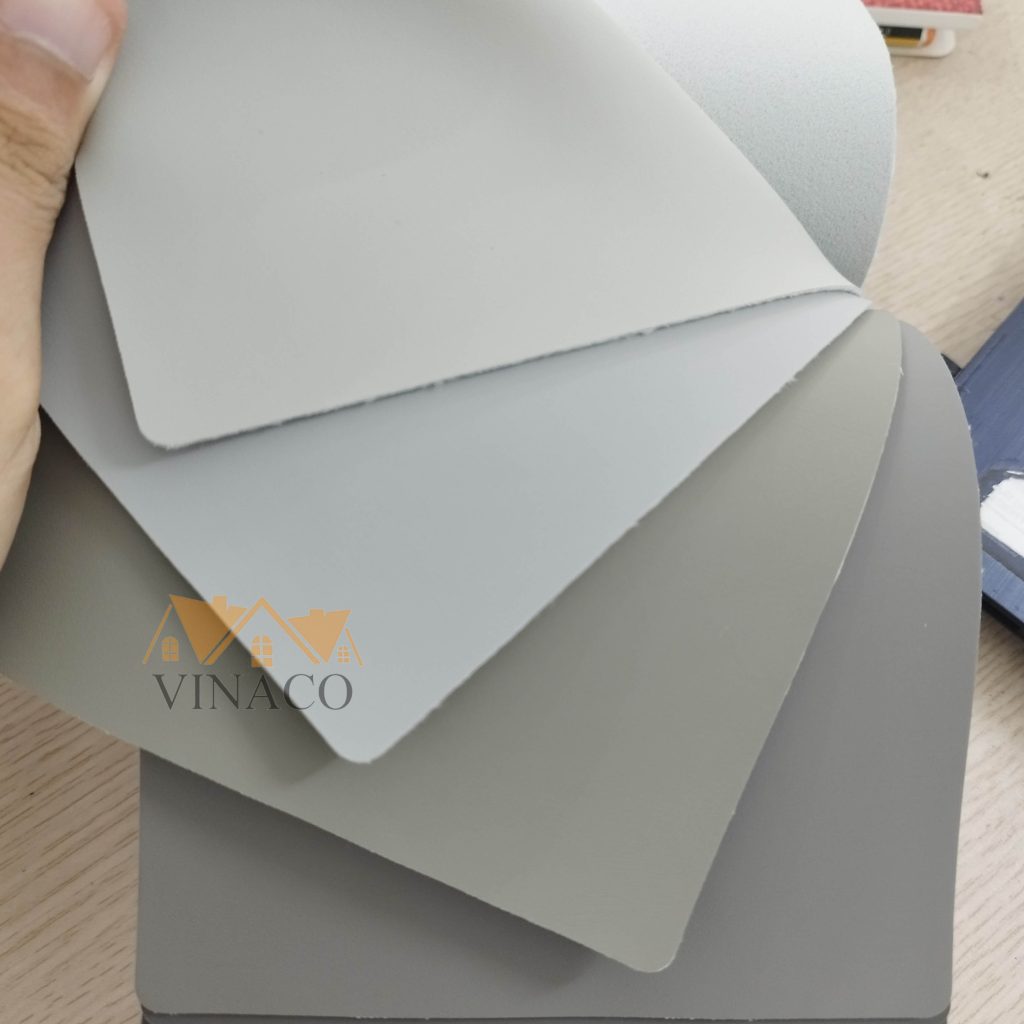 Bảng màu chi tiết mẫu da SL