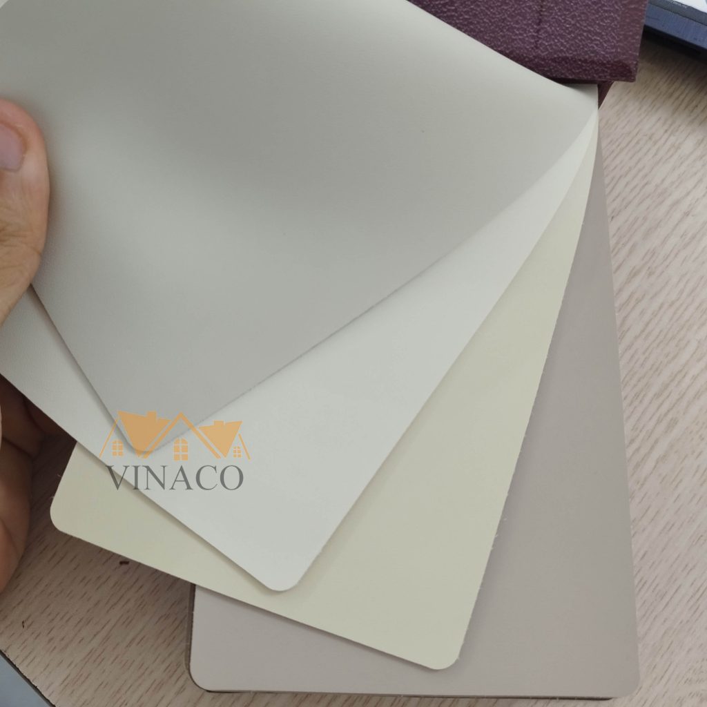 Bảng màu mẫu da Lux với nhiều màu sắc tươi đẹp