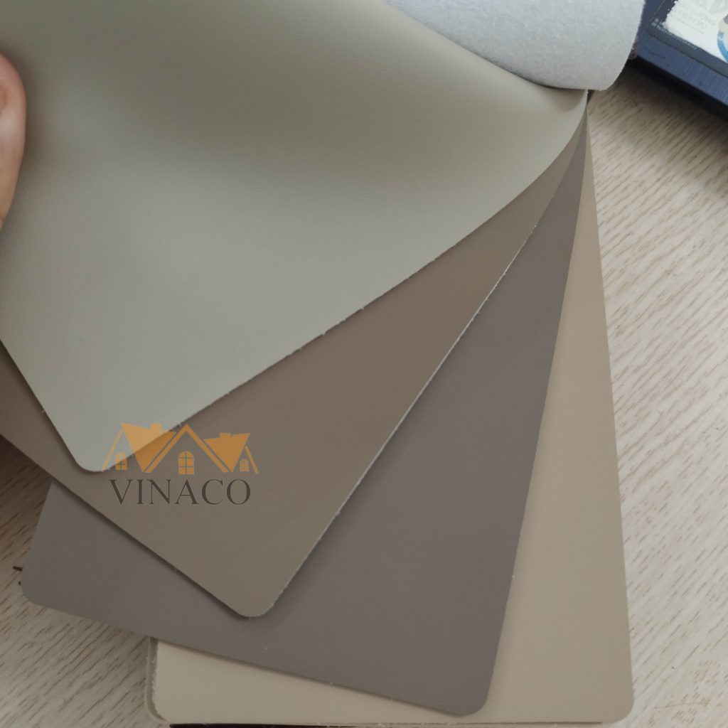 Bảng màu mẫu da Lux với nhiều màu sắc tươi đẹp