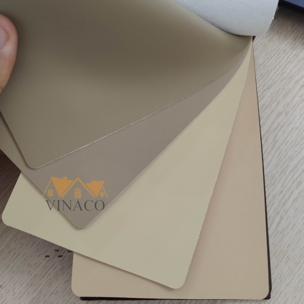 Bảng màu mẫu da Lux với nhiều màu sắc tươi đẹp