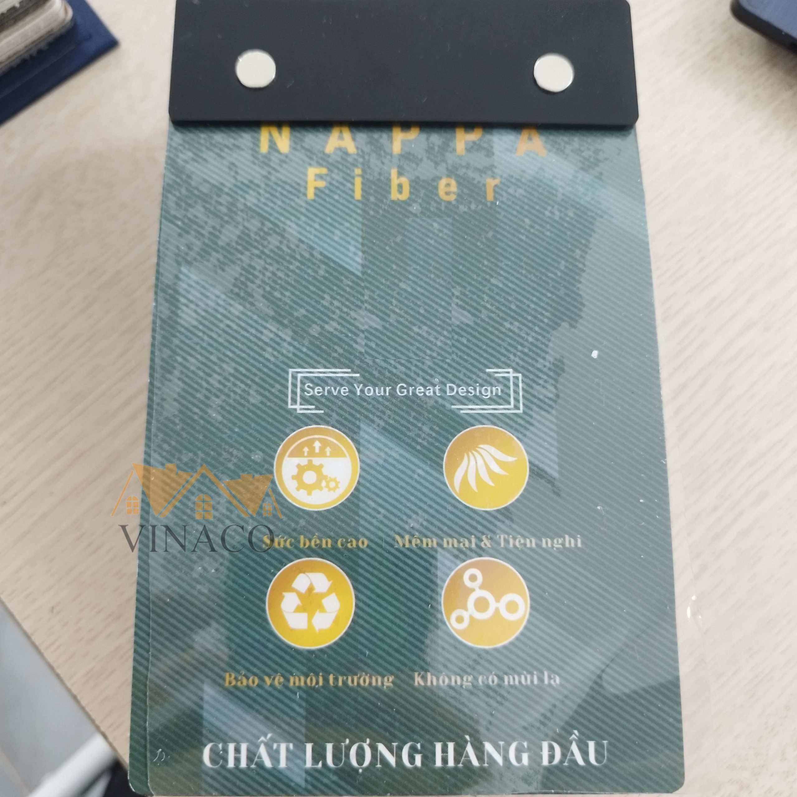 Mẫu da Fiber độ bền cao và bảo vệ môi trường