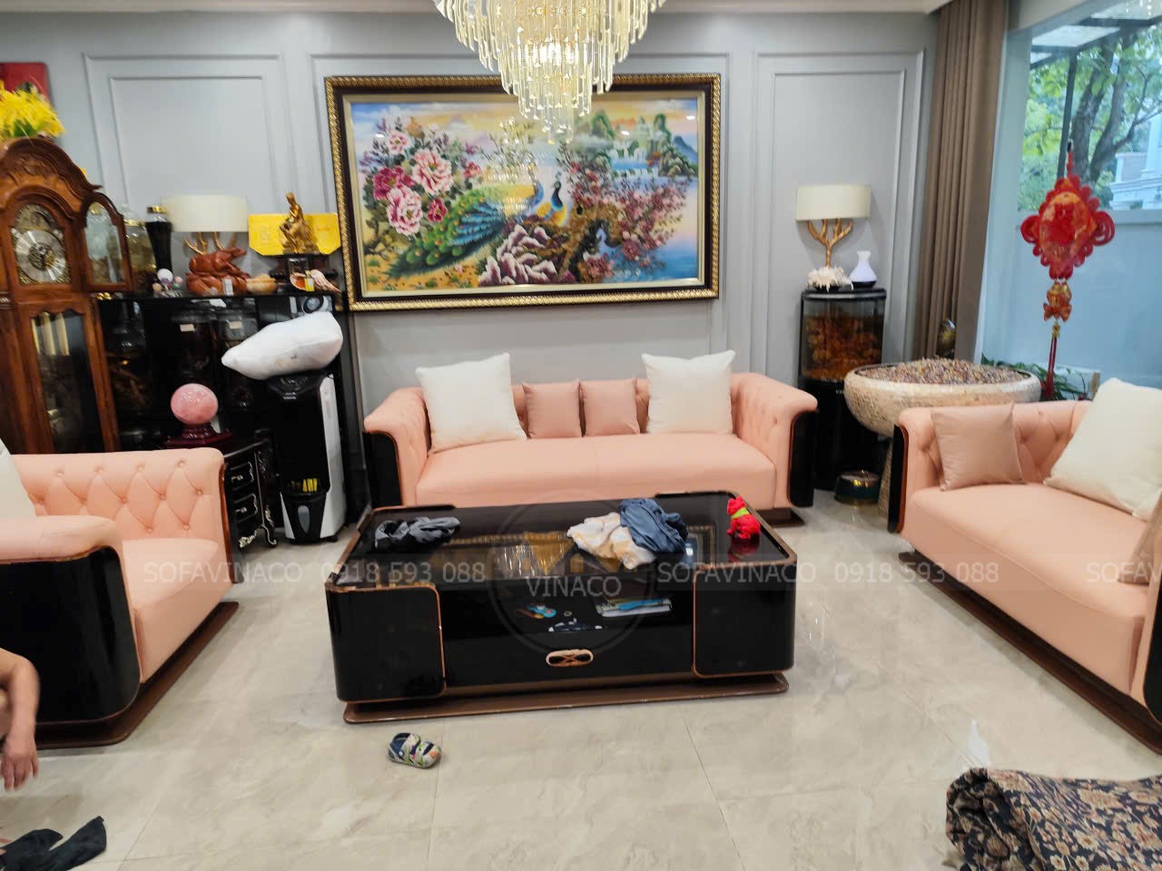 Bọc lại ghế sofa da thật 100% cho khách tại Long Biên Bọc lại ghế sofa da thật 100% cho khách tại Long Biên