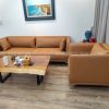 Bọc lại ghế sofa da cho khách tại Nguyễn Huy Tưởng