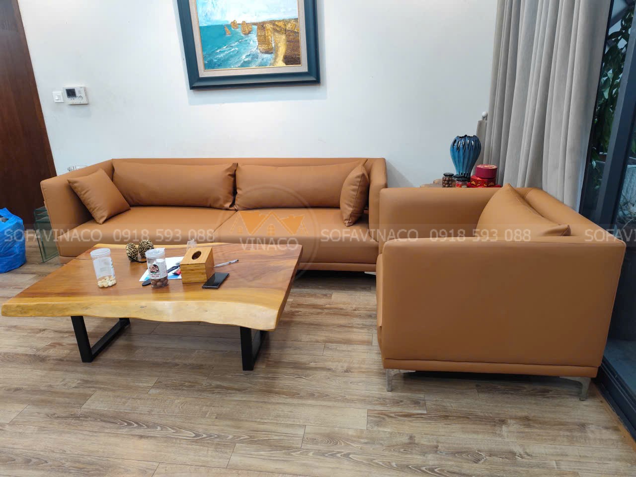 Bọc lại ghế sofa da cho khách tại Nguyễn Huy Tưởng Bọc lại ghế sofa da cho khách tại Nguyễn Huy Tưởng
