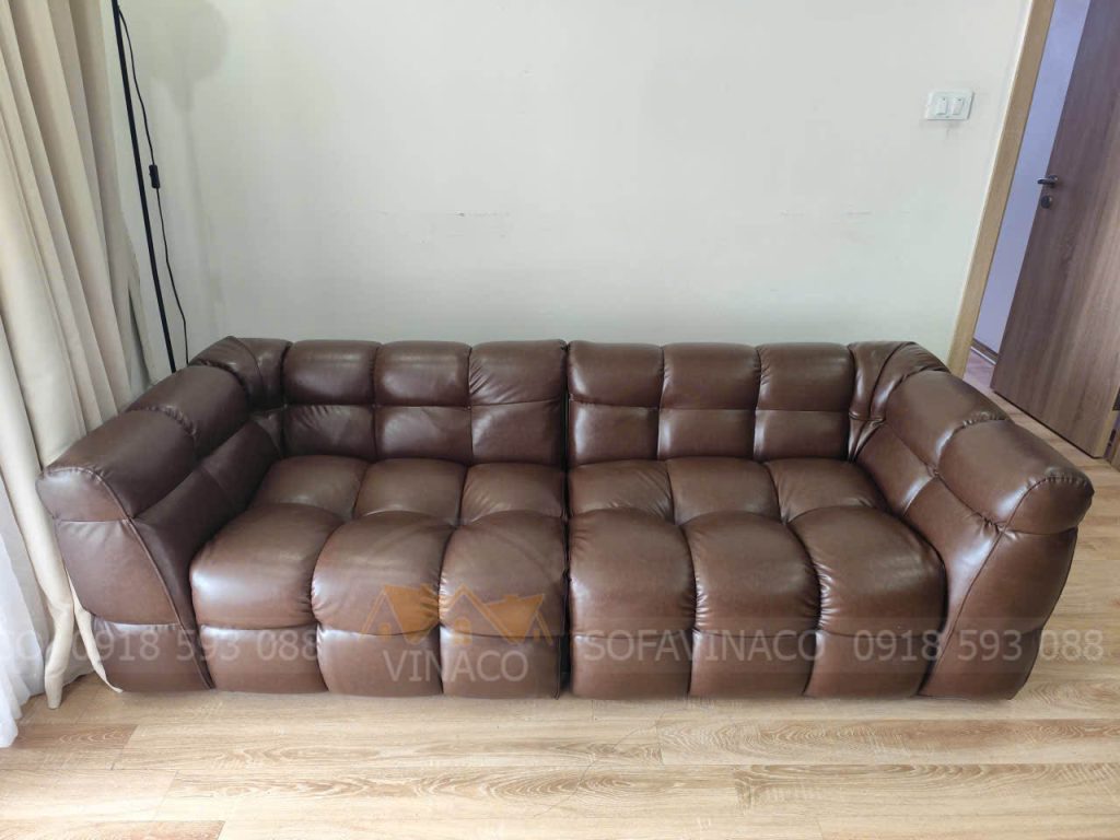 Sofa sau khi bọc xong như mới