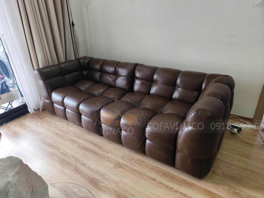 Sofa sau khi diện mạo thay đổi