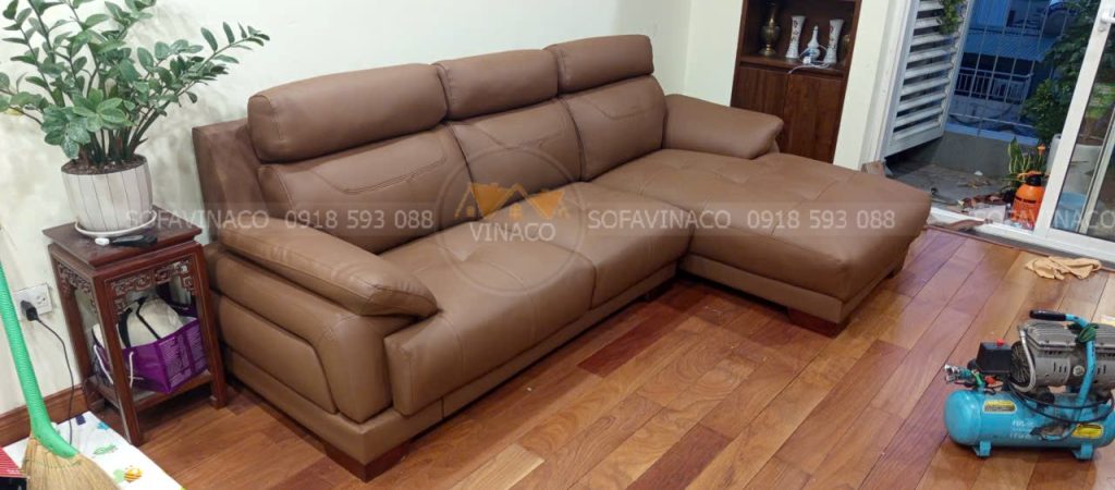 Bọc lại ghế sofa cho khách tại Nam Trung Yên