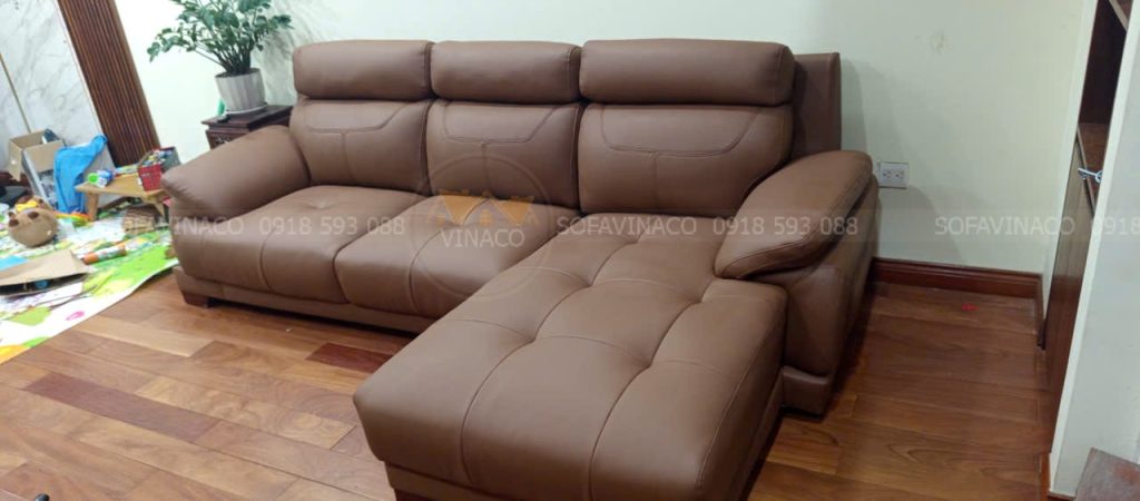Bọc lại ghế sofa cho khách tại Nam Trung Yên
