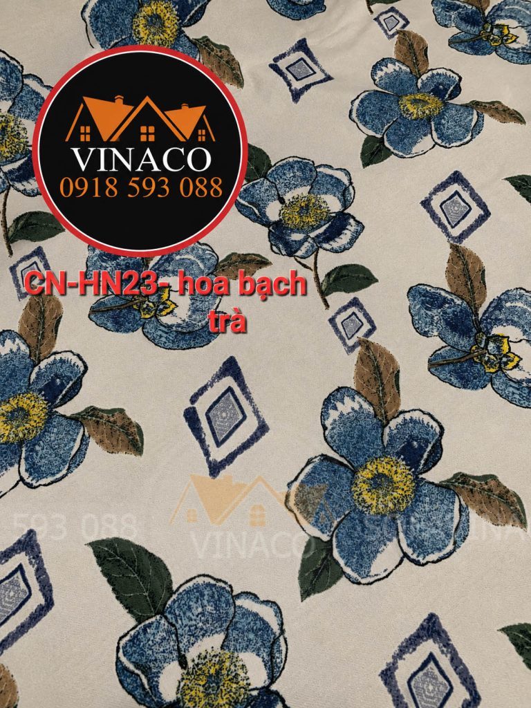 Mẫu vải họa tiết hoa lá cánh mới ra mắt
