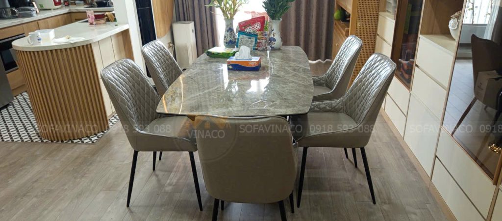 Làm mới không gian phòng ăn sang trọng, hiện đại