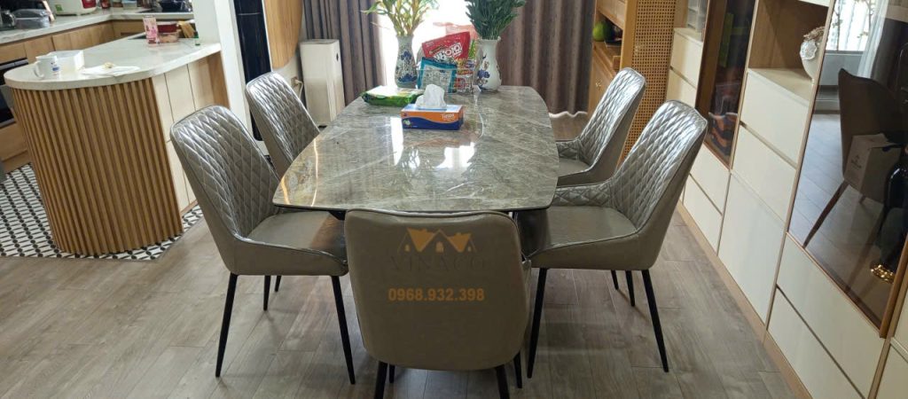 Làm mới không gian phòng ăn sang trọng, hiện đại