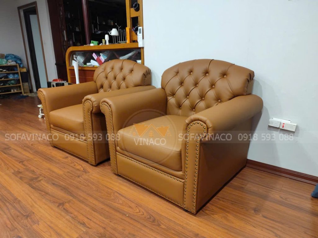 Bộ ghế tại 91 Nguyễn Chí Thanh sau khi hoàn thiện