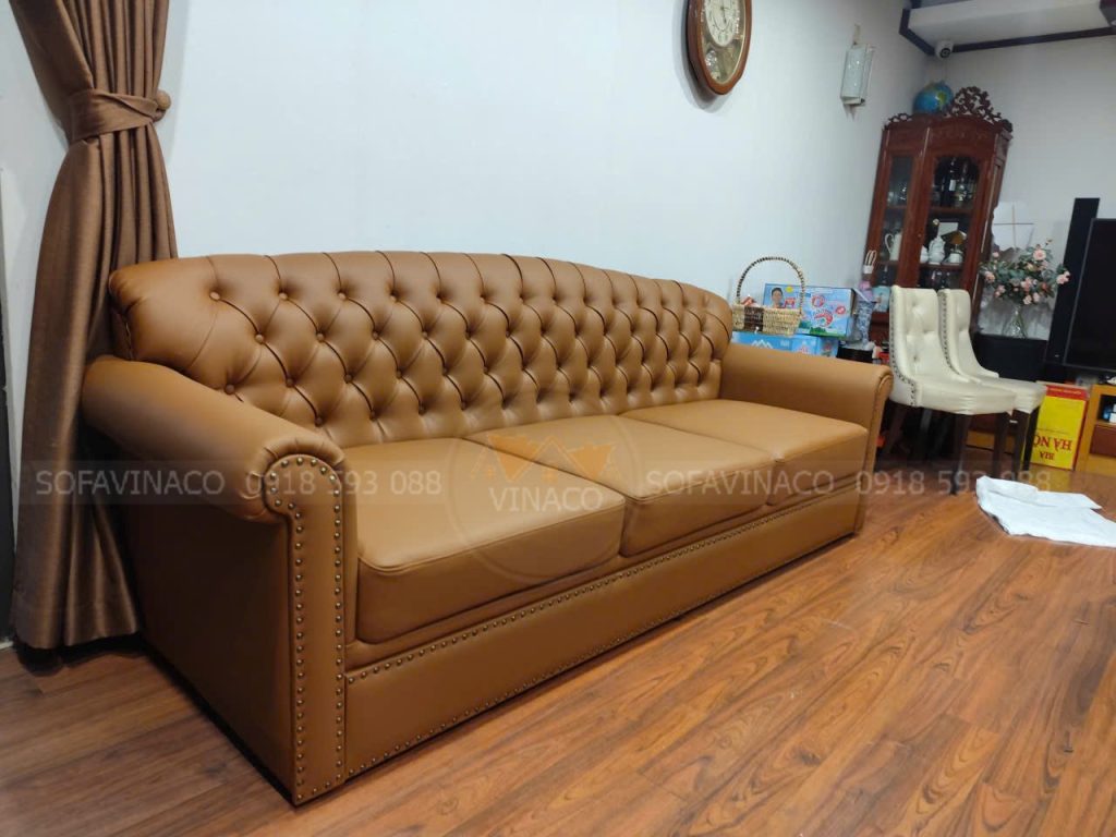 Bộ ghế tại 91 Nguyễn Chí Thanh sau khi hoàn thiện