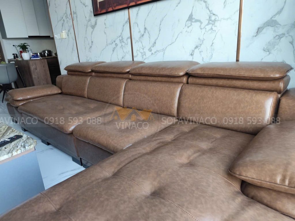 Diện mạo mới của bộ sofa sau khi hoàn thiện