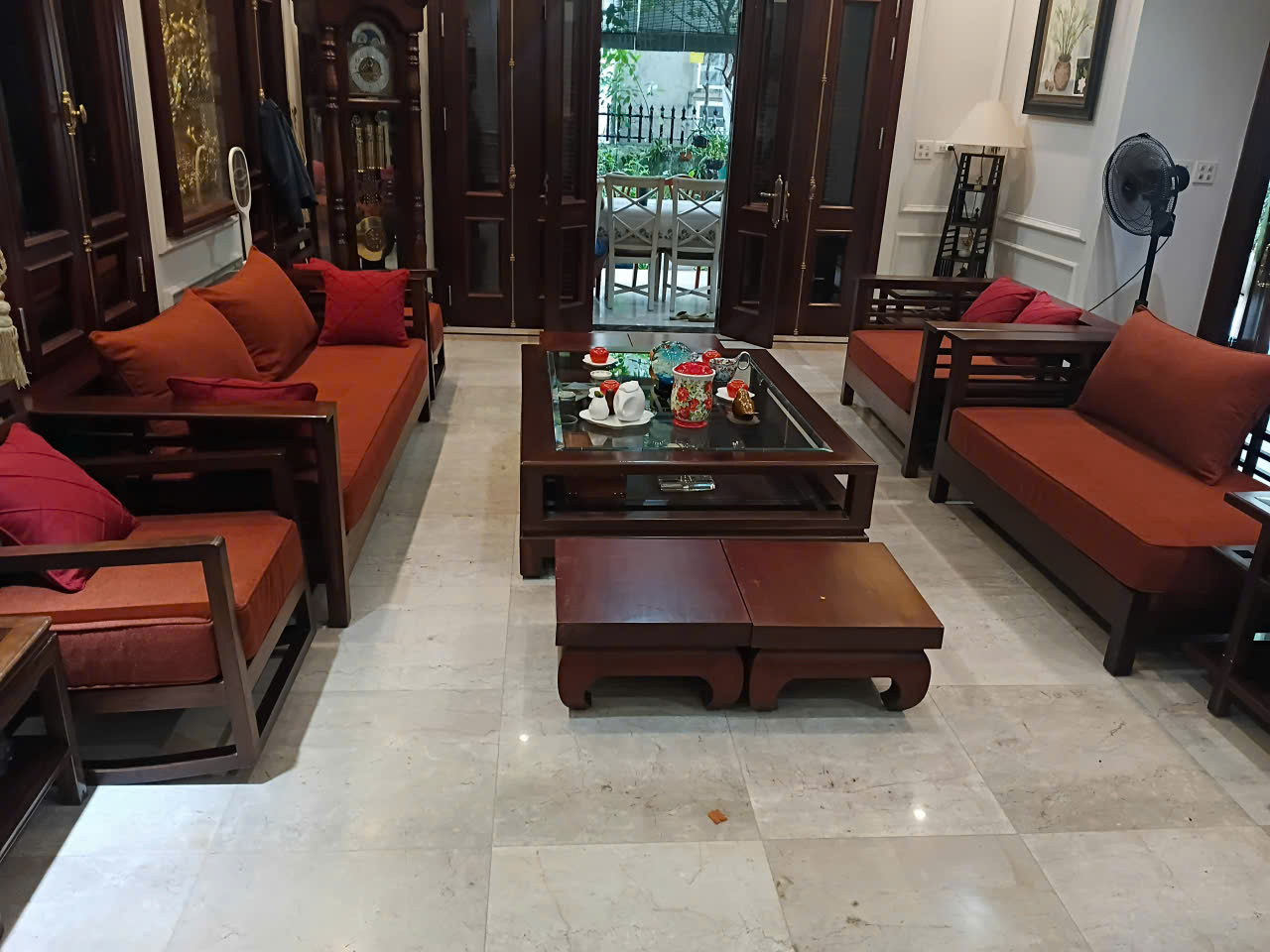 Làm đệm ghế Grandbois cho khách tại Phố Yên Bình, Hà Đông