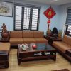 Làm đệm ghế da cho khách tại Thượng Thanh, Long Biên