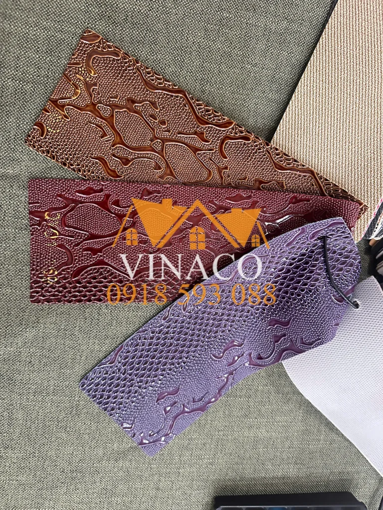 Các loại da chuyên dùng may túi xách, ví, đồ da phụ kiện cao cấp