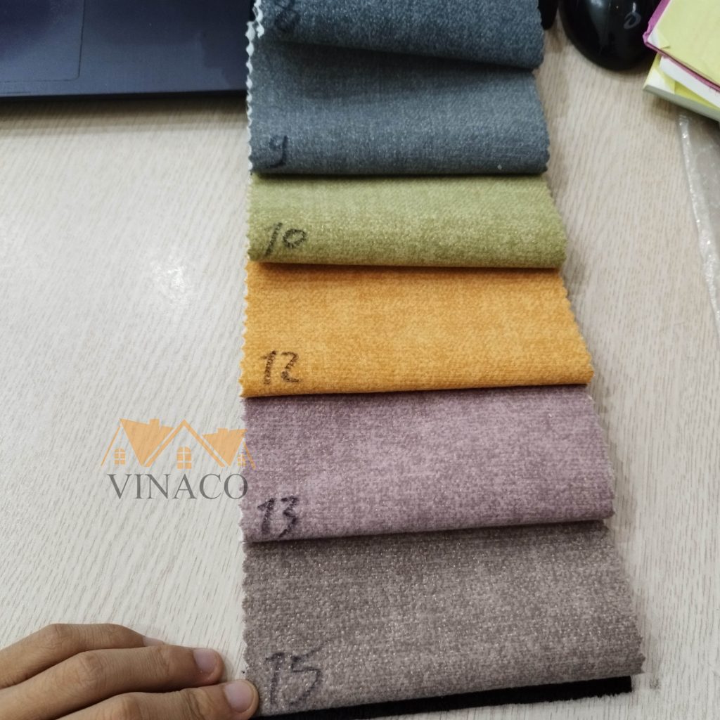 Mẫu nỉ nhung xước