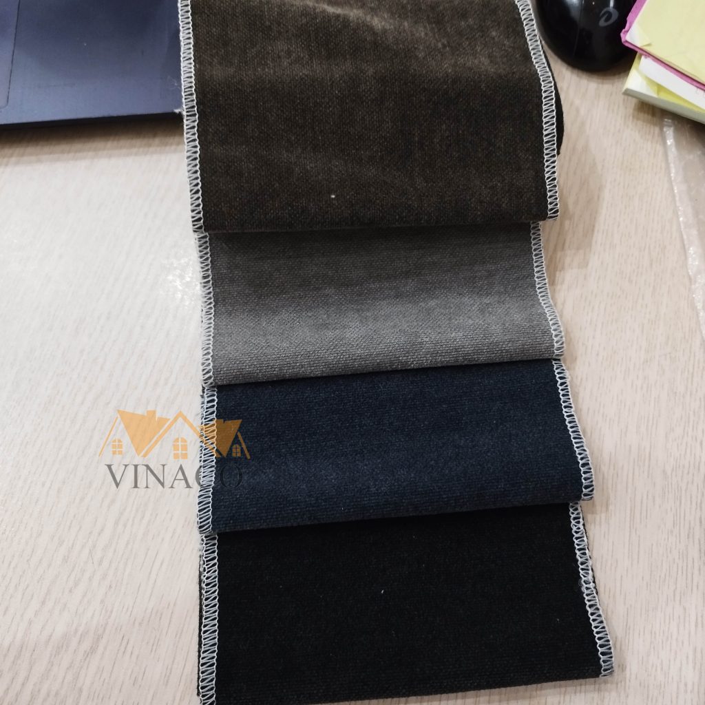 Mẫu vải nỉ nhung mềm đẹp dày dặn