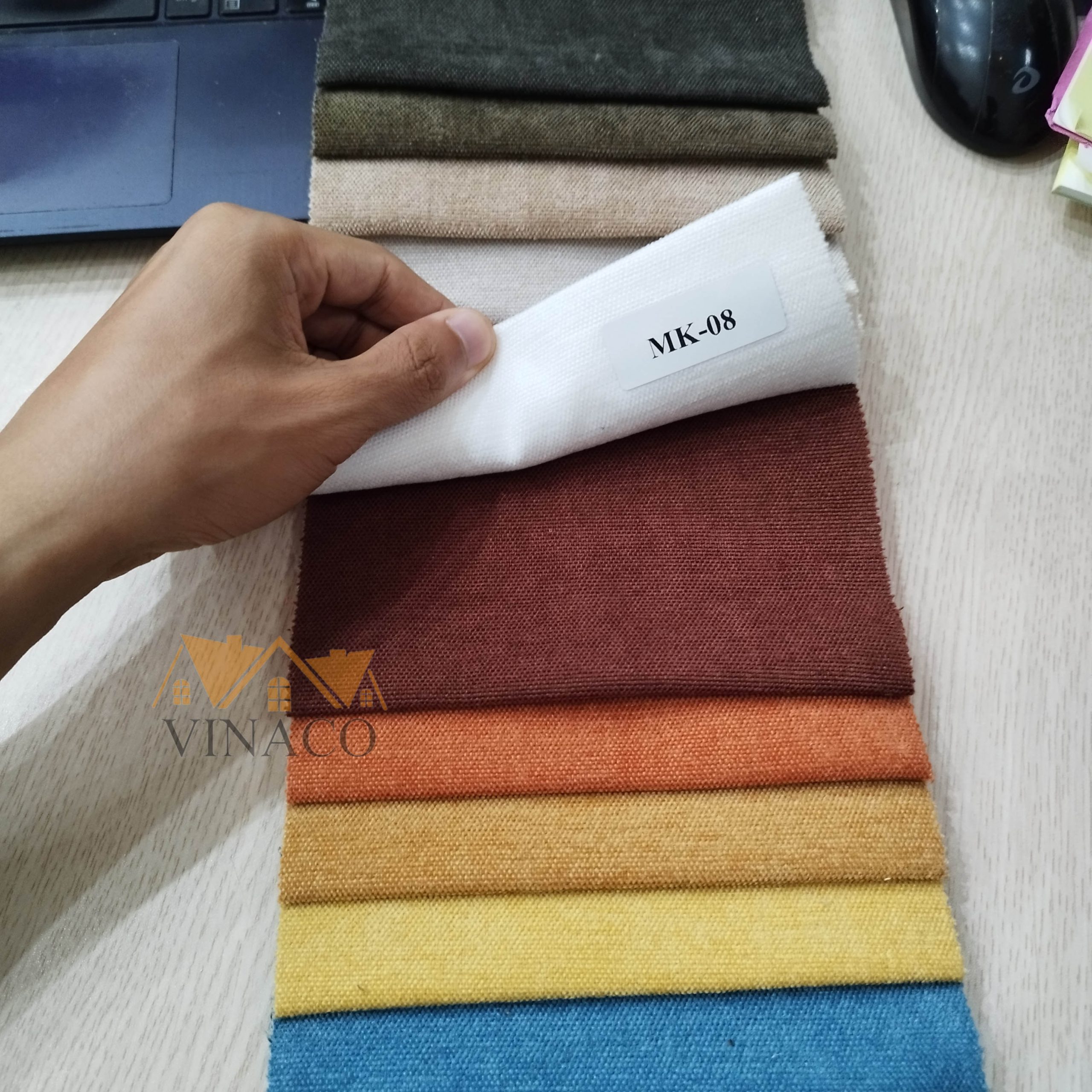 Mẫu vải nỉ nhung đẹp mắt với nhiều màu sắc