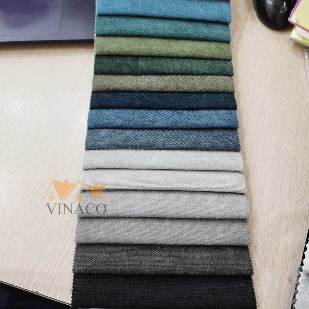 Mẫu vải nỉ nhung đẹp mắt với nhiều màu sắc