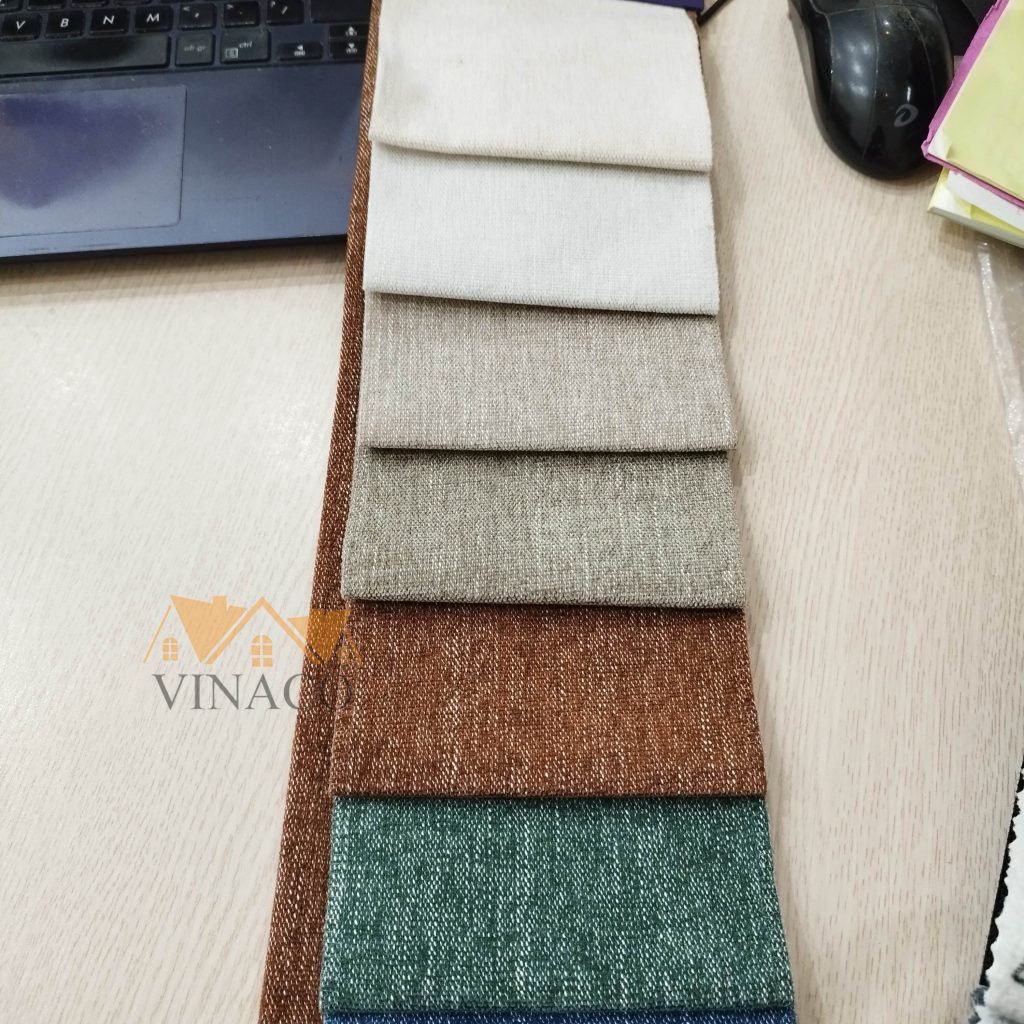 Mẫu vải nỉ kẻ xô