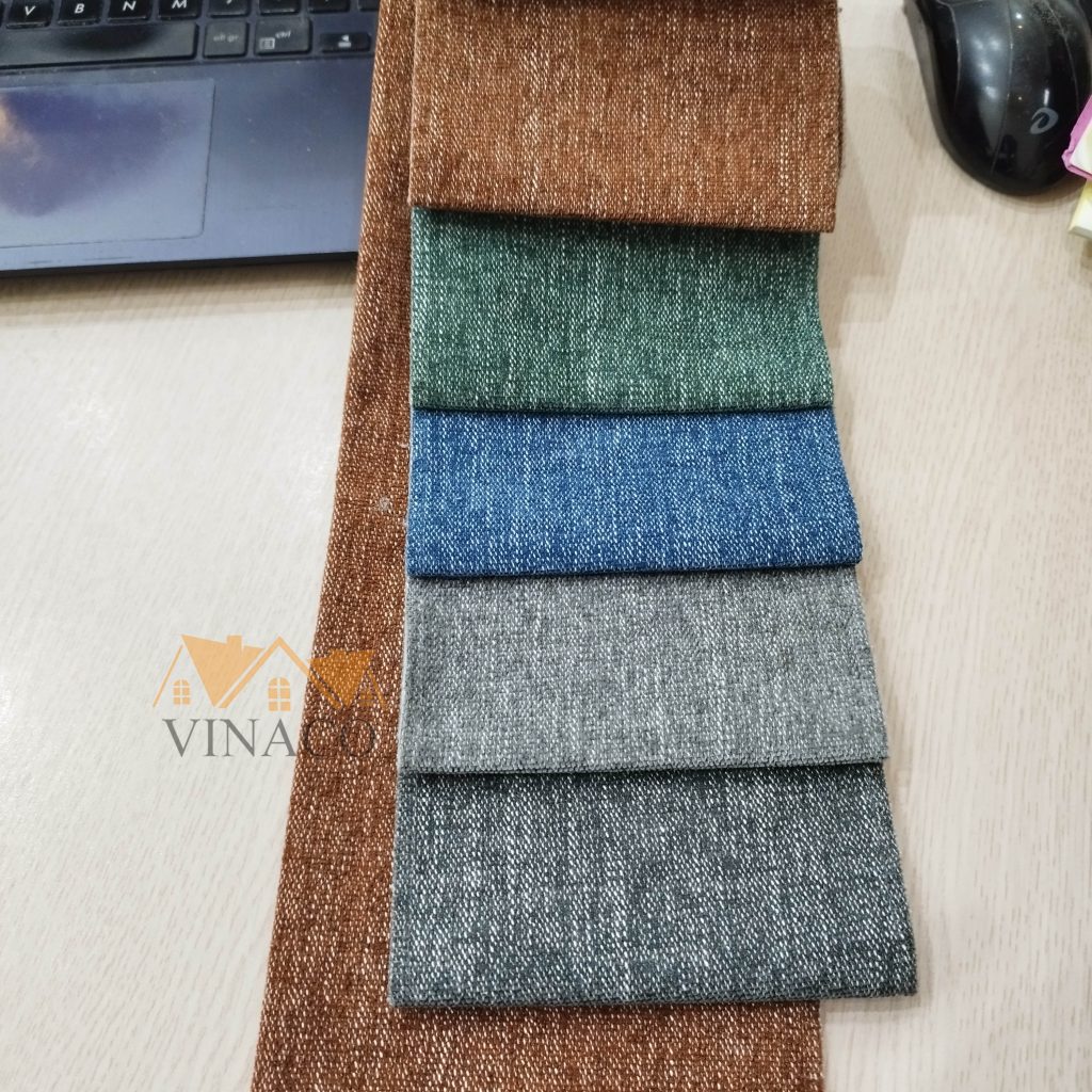 Mẫu vải nỉ kẻ xô