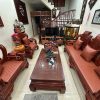 Làm đệm ghế da cho khách tại Ngã Tư Sở