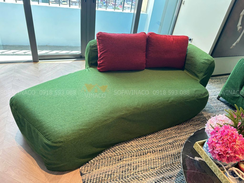 Ga phủ màu xanh lá cây rất đẹp mắt