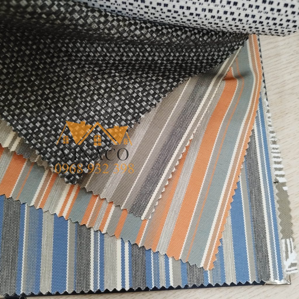 Bảng màu đa dạng mẫu vải bọc sofa ngoài trời