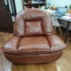Ghế sofa thư giãn sau khi bọc xong như mới